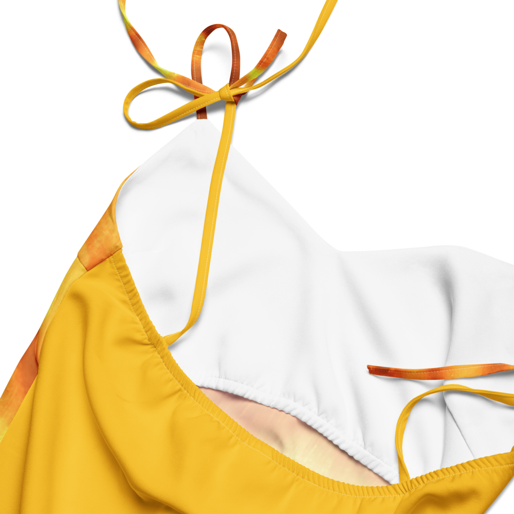 Tie-strap midi dress